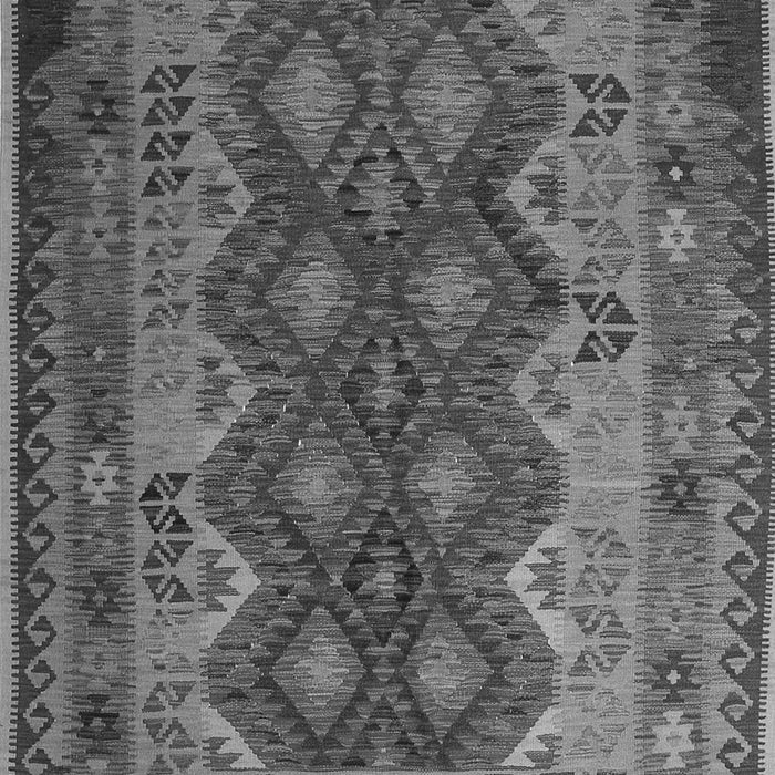 Serging Thickness of Machine Washable Oriental Gray Traditional Rug, wshcon1094gry