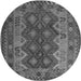 Square Oriental Gray Traditional Rug, con1094gry