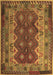 Oriental Brown Traditional Rug, con1094brn