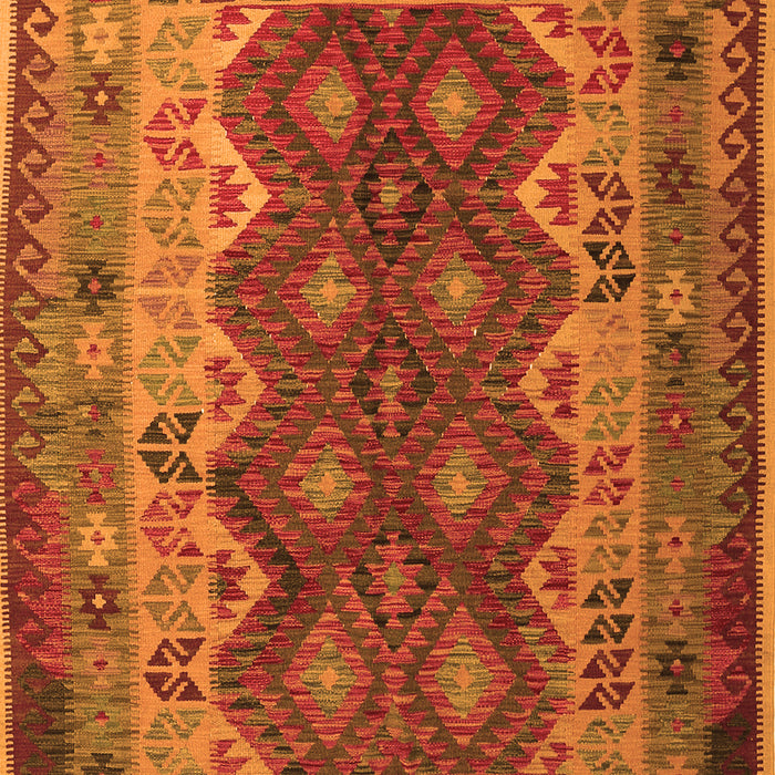 Oriental Orange Traditional Rug, con1094org