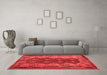 Traditional Red Washable Rugs