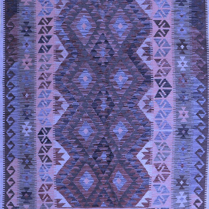 Machine Washable Oriental Blue Traditional Rug, wshcon1094blu