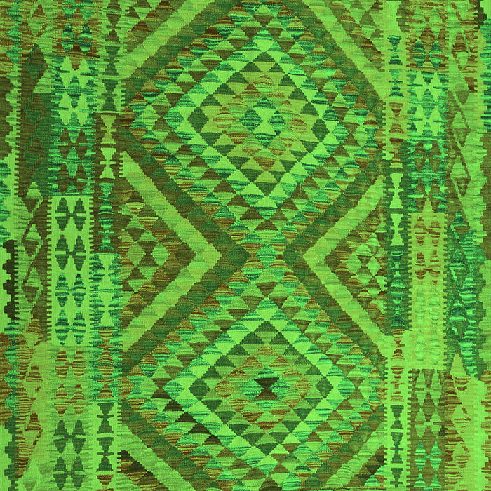 Southwestern Green Country Rug, con1095grn