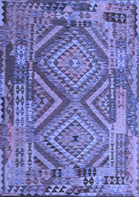 Southwestern Blue Country Rug, con1095blu