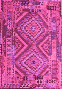 Southwestern Pink Country Rug, con1095pnk