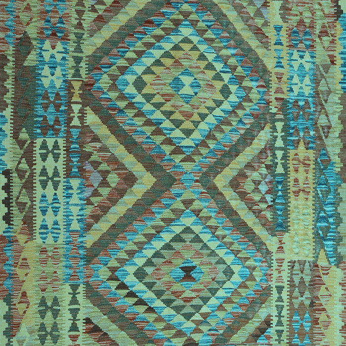 Southwestern Light Blue Country Rug, con1095lblu