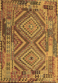 Southwestern Brown Country Rug, con1095brn