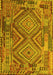 Southwestern Yellow Country Rug, con1095yw