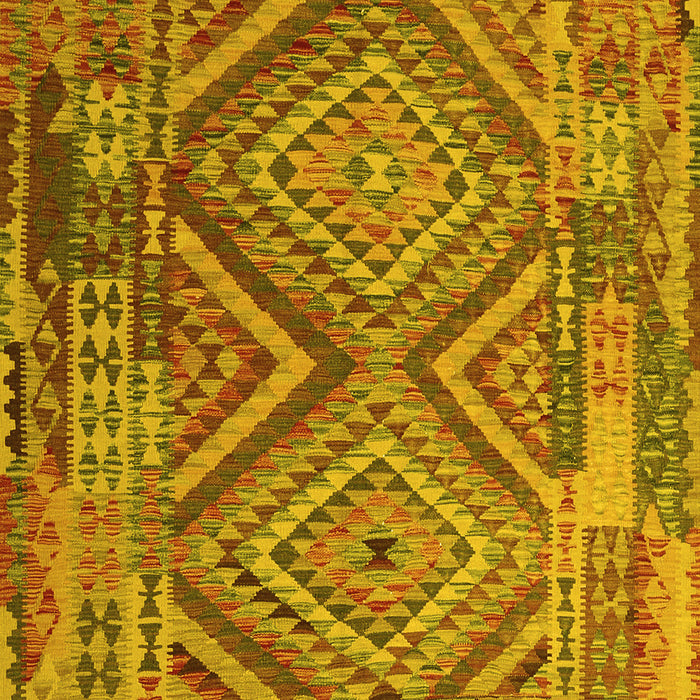 Southwestern Yellow Country Rug, con1095yw