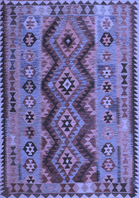 Oriental Blue Traditional Rug, con1096blu