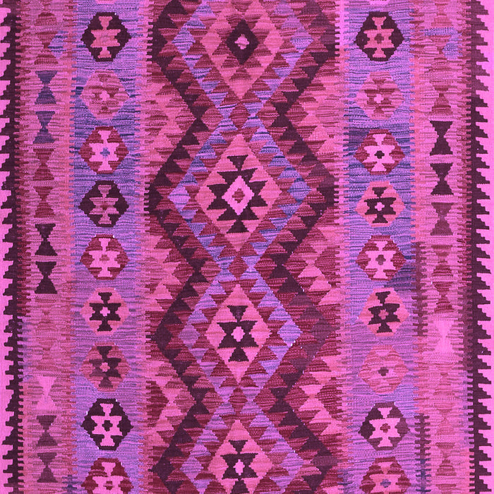 Machine Washable Oriental Purple Traditional Area Rugs, wshcon1096pur