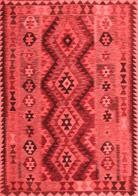 Oriental Red Traditional Rug, con1096red