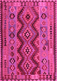 Oriental Pink Traditional Rug, con1096pnk