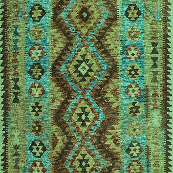 Oriental Turquoise Traditional Rug, con1096turq