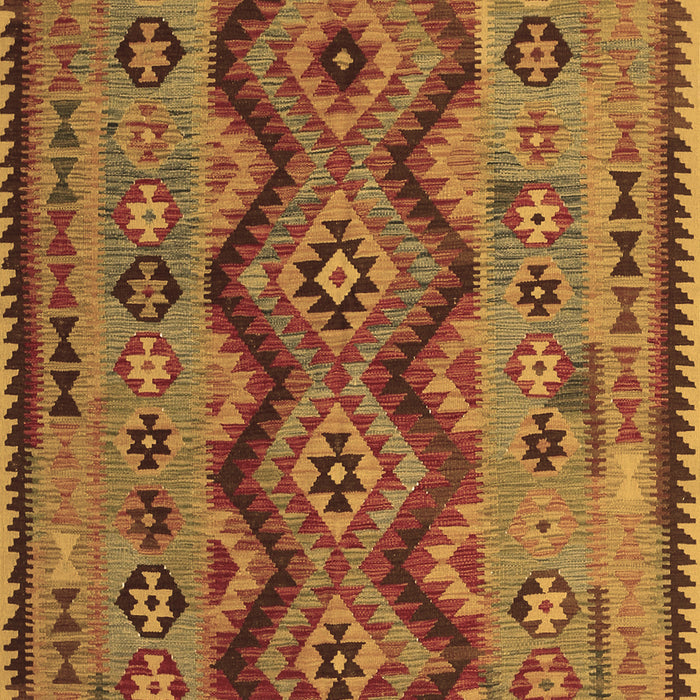 Machine Washable Oriental Brown Traditional Rug, wshcon1096brn