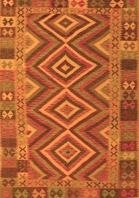 Southwestern Orange Country Rug, con1097org