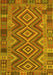 Southwestern Yellow Country Rug, con1097yw