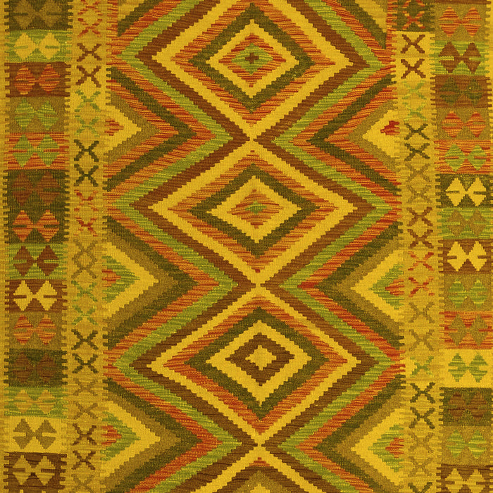Southwestern Yellow Country Rug, con1097yw