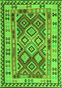 Southwestern Green Country Rug, con1098grn