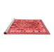 Country Red Washable Rugs