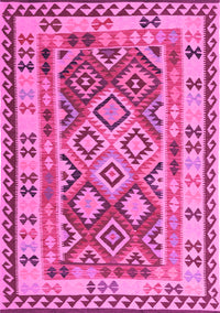 Southwestern Pink Country Rug, con1098pnk