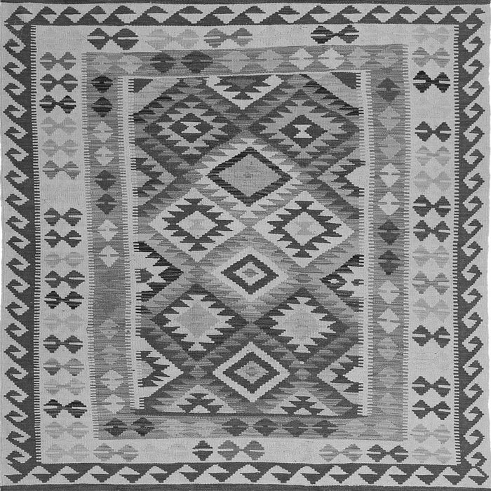 Serging Thickness of Southwestern Gray Country Rug, con1098gry