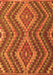 Southwestern Orange Country Rug, con1099org