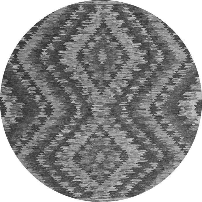 Square Southwestern Gray Country Rug, con1099gry