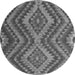 Square Southwestern Gray Country Rug, con1099gry