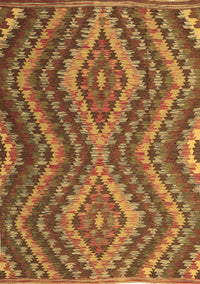 Southwestern Brown Country Rug, con1099brn