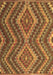 Southwestern Brown Country Rug, con1099brn