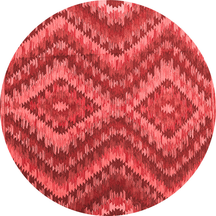 Machine Washable Southwestern Red Country Rug, wshcon1099red