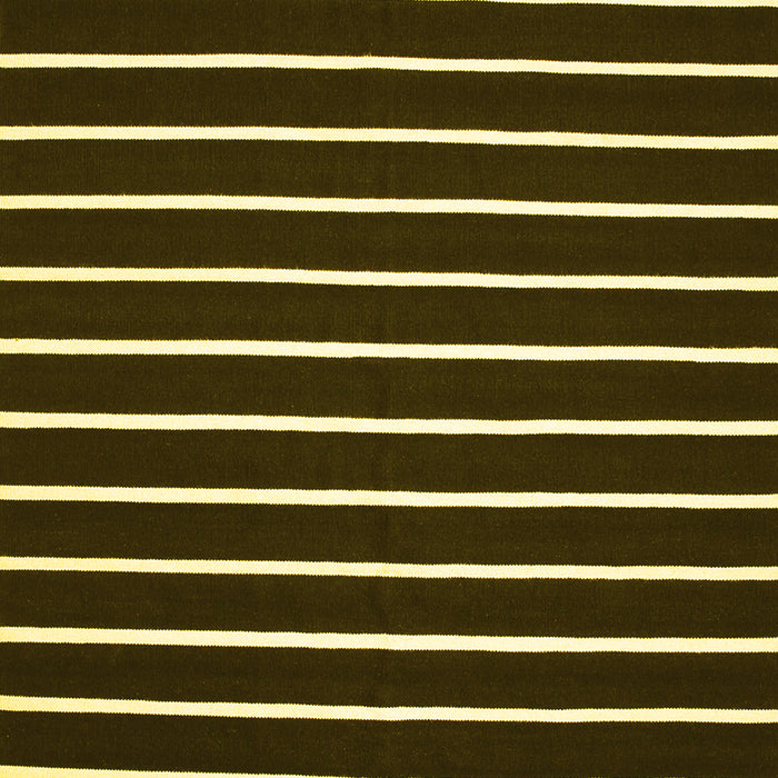 Abstract Yellow Contemporary Rug, con109yw