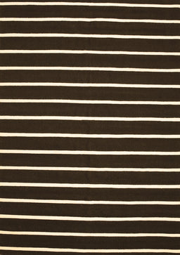 Abstract Brown Contemporary Rug, con109brn