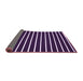 Sideview of Abstract Purple Contemporary Rug, con109pur