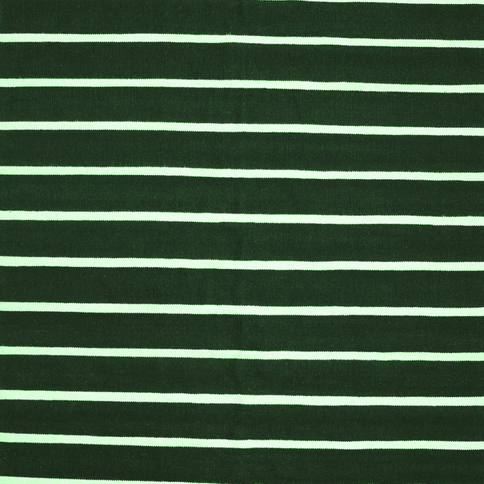 Machine Washable Abstract Emerald Green Contemporary Area Rugs, wshcon109emgrn