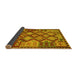 Sideview of Oriental Yellow Traditional Rug, con1100yw