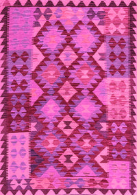 Oriental Pink Traditional Rug, con1100pnk