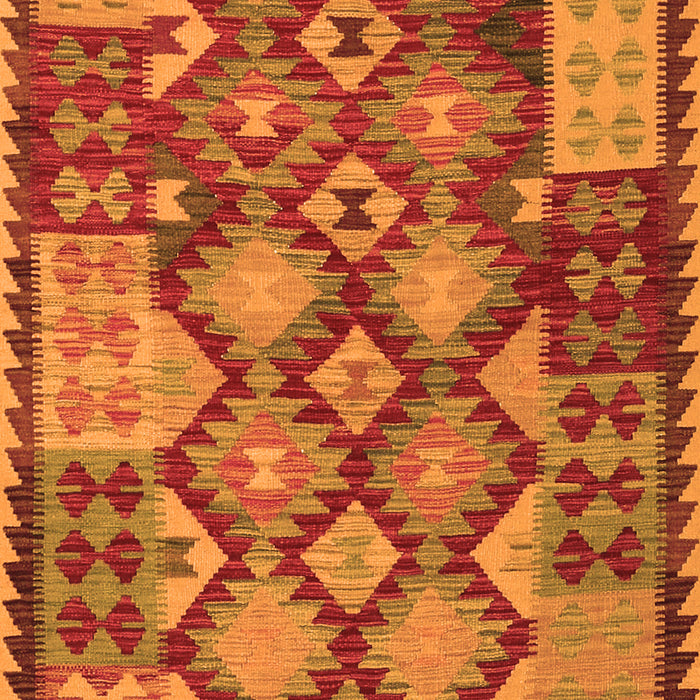 Oriental Orange Traditional Rug, con1100org