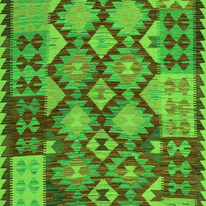 Oriental Green Traditional Rug, con1100grn