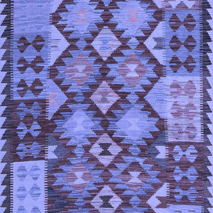 Machine Washable Oriental Blue Traditional Rug, wshcon1100blu