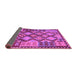 Sideview of Oriental Purple Traditional Rug, con1100pur