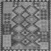 Serging Thickness of Oriental Gray Traditional Rug, con1100gry