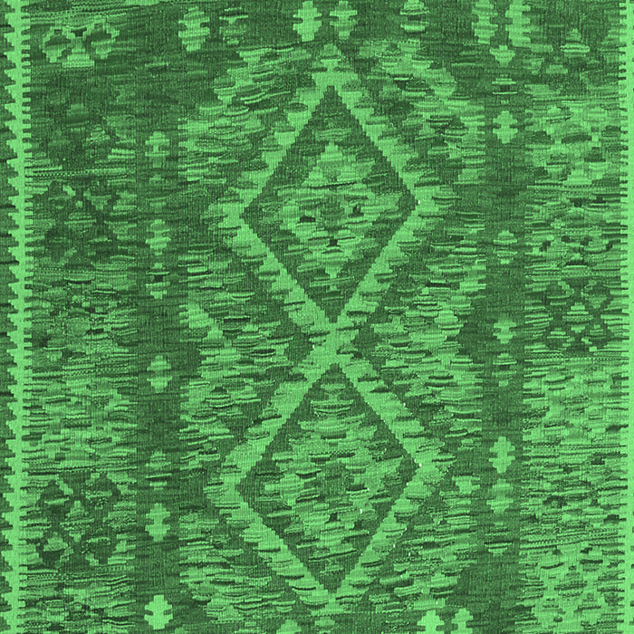 Oriental Emerald Green Traditional Rug, con1101emgrn