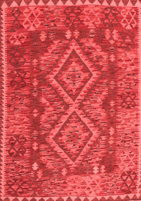 Oriental Red Traditional Rug, con1101red