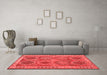 Traditional Red Washable Rugs