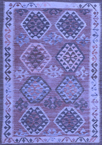 Oriental Blue Traditional Rug, con1102blu