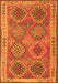 Oriental Orange Traditional Rug, con1102org