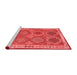 Traditional Red Washable Rugs