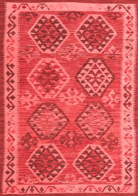 Oriental Red Traditional Rug, con1102red